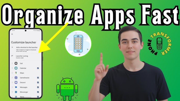 How to Organize Apps on Android Phone Easily